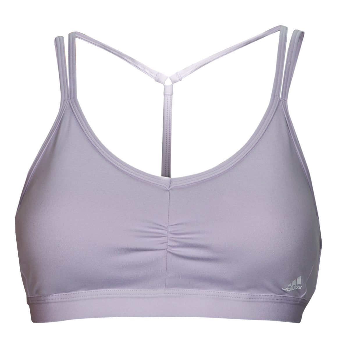 Reggiseno sportivo Donna adidas YO ESS LS BRA Viola