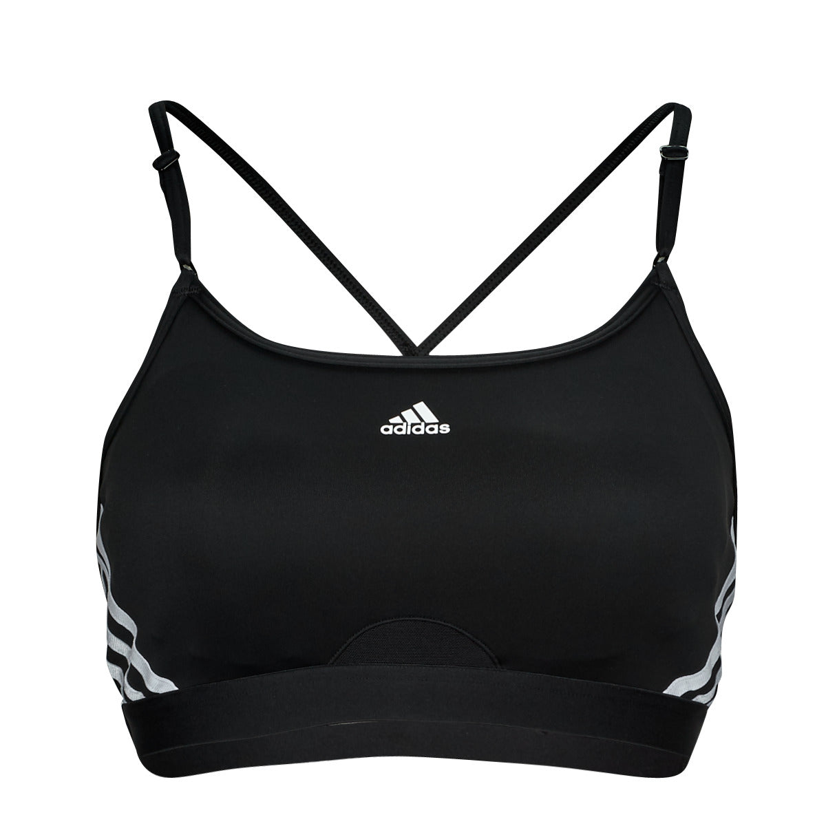 Reggiseno sportivo Donna adidas AER LS 3S Nero