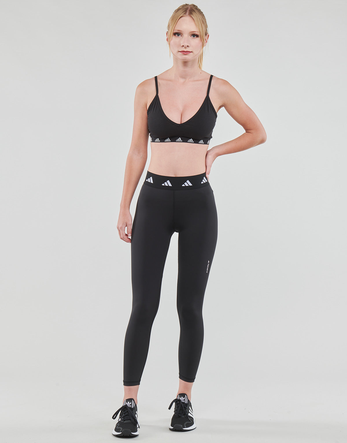 Collant Donna adidas TF 7/8 T Nero