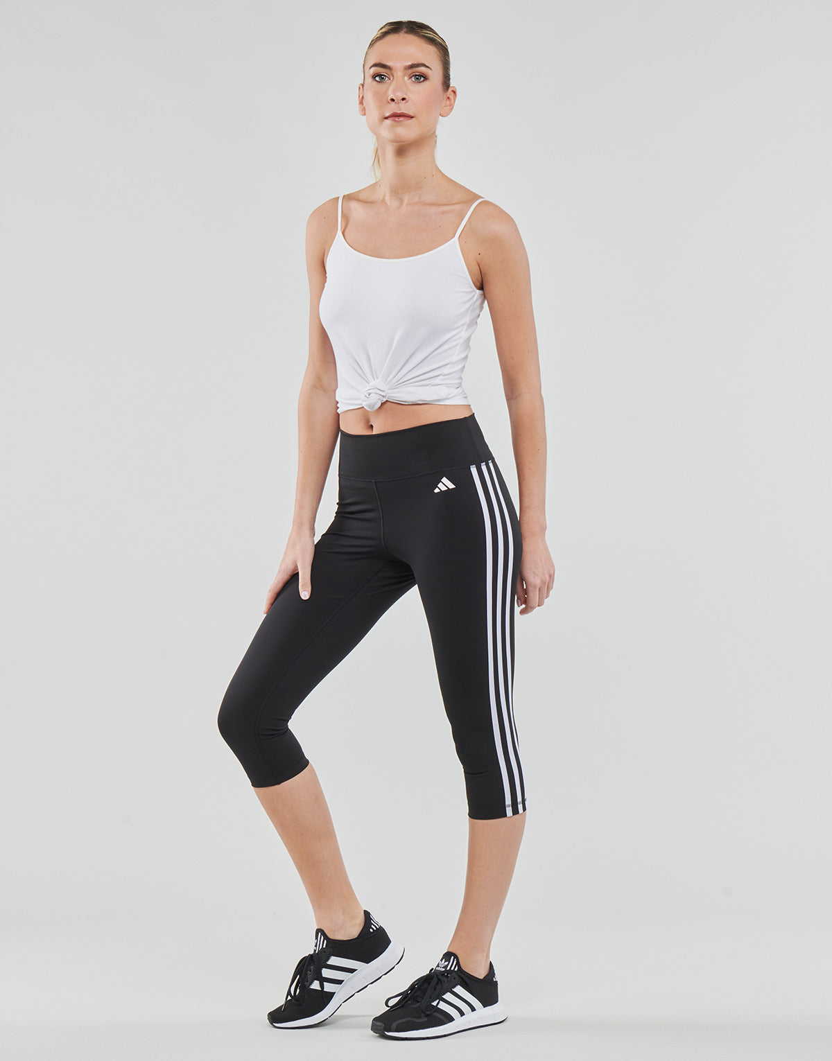 Collant Donna adidas TE 3S 34 TIG Nero