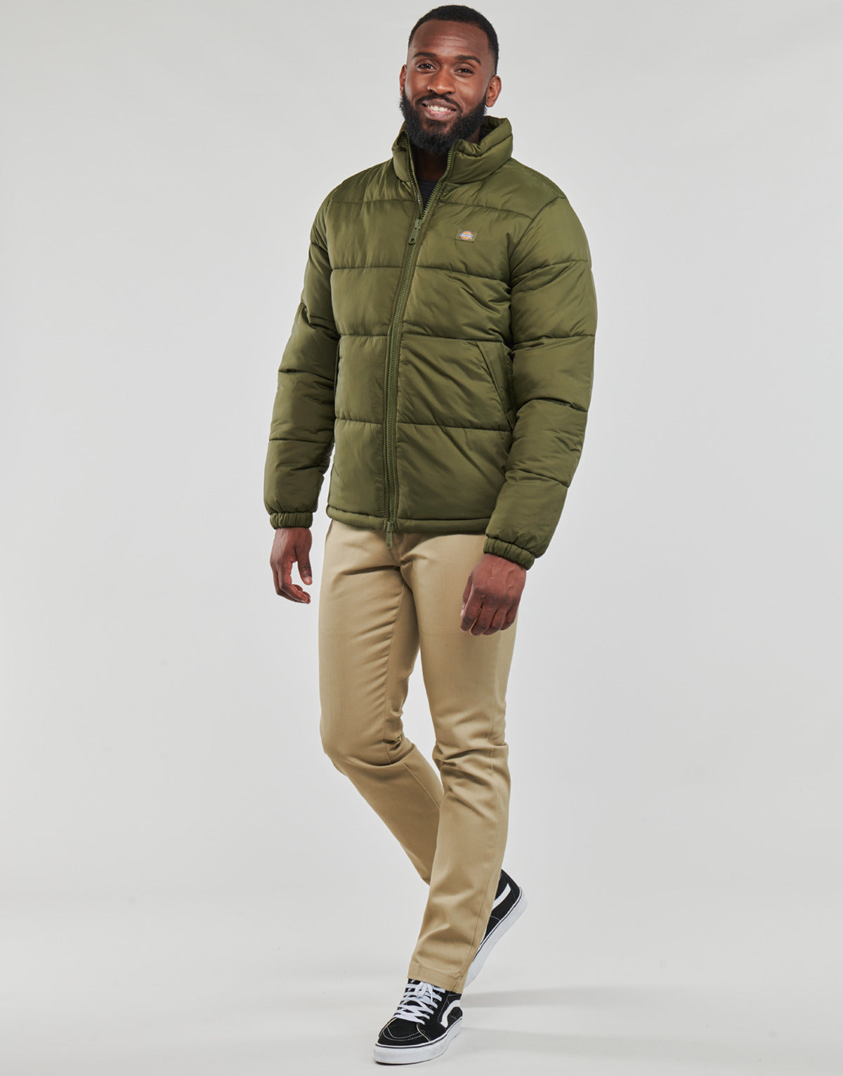 Piumino Uomo Dickies WALDENBURG Kaki