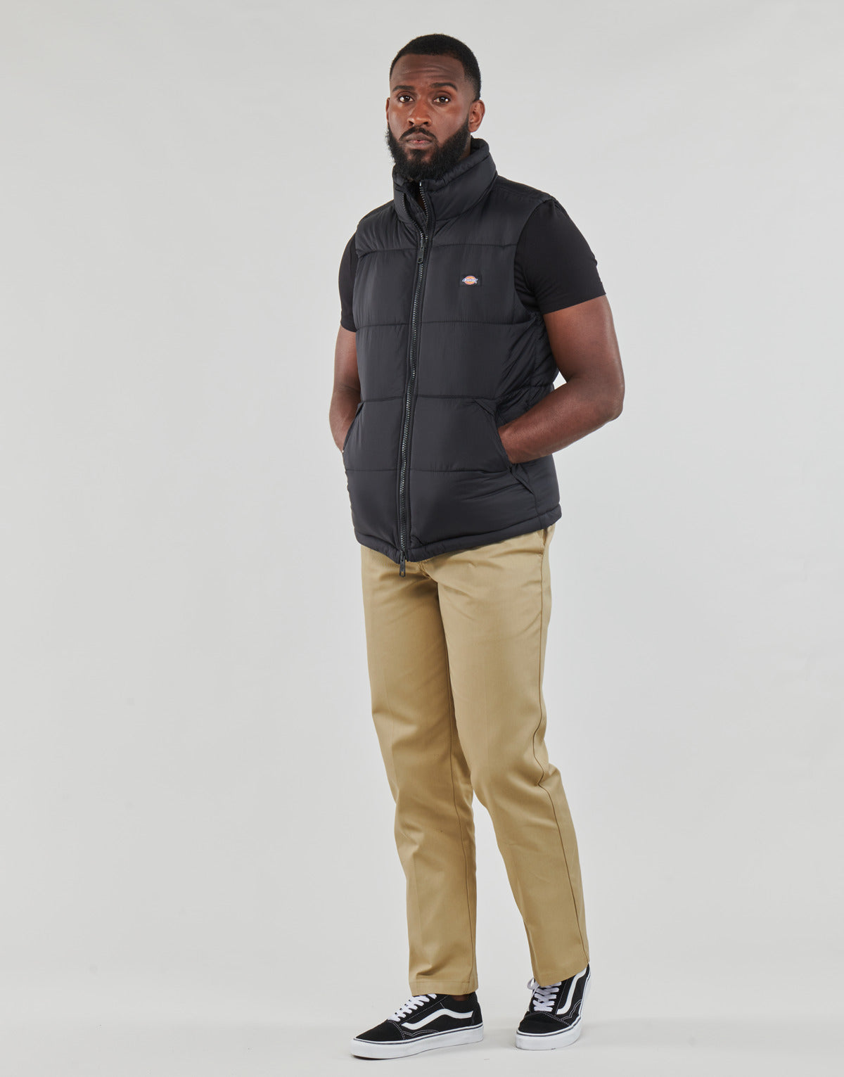 Piumino Uomo Dickies  WALDENBURG  Nero