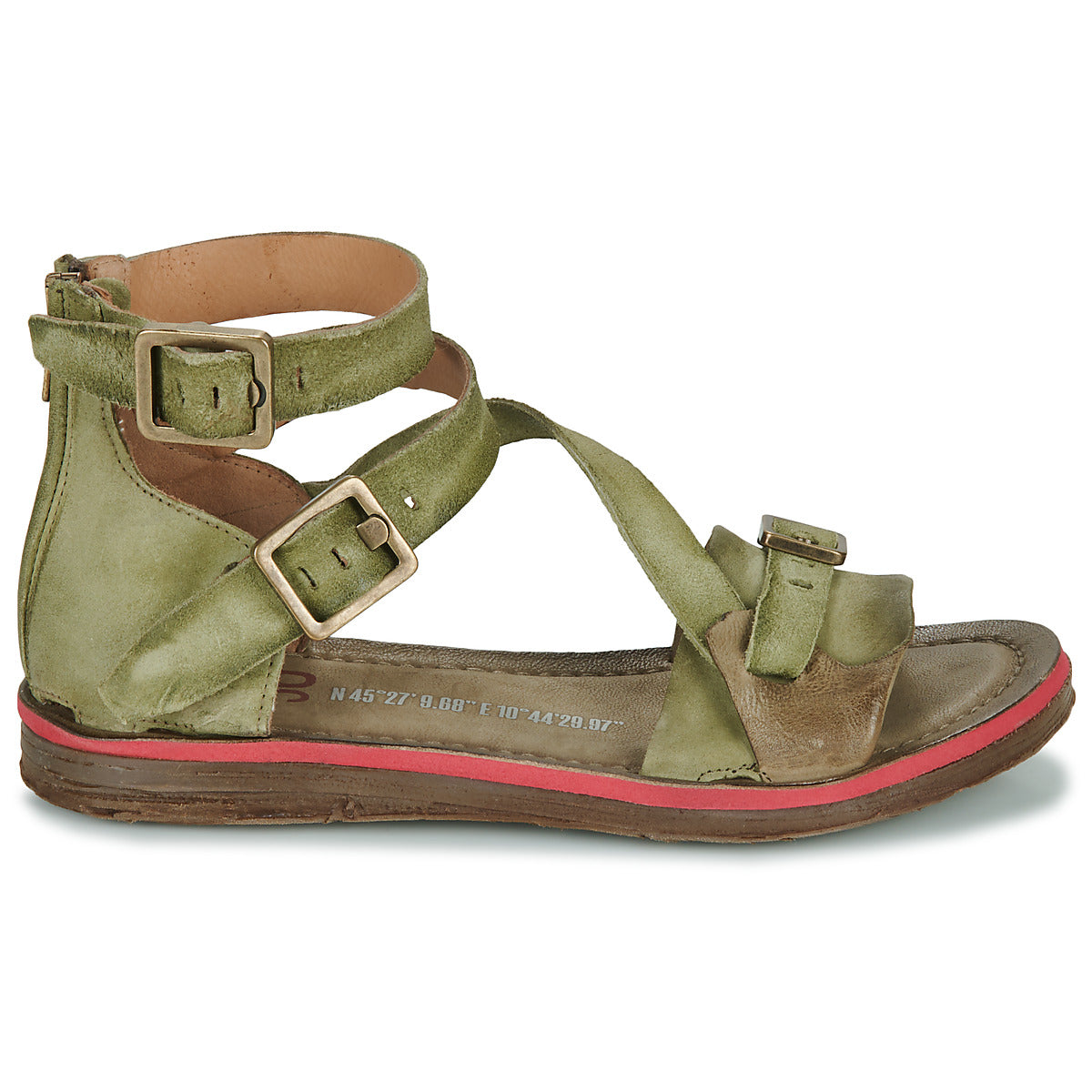 Sandali Donna Airstep / A.S.98 BUSA STRAP Verde
