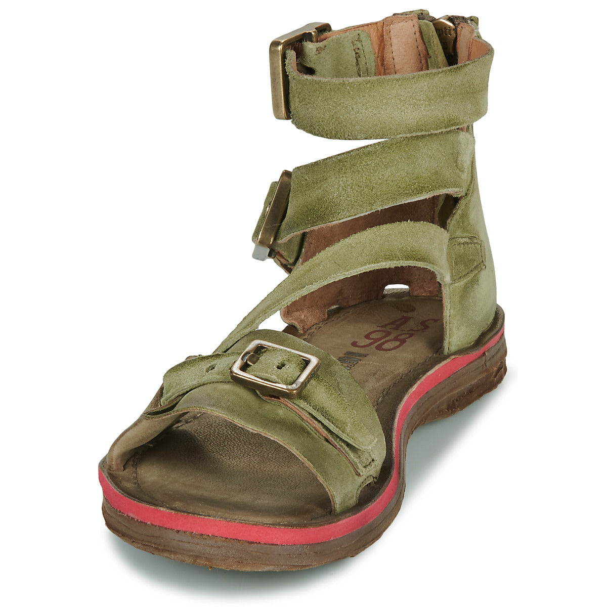 Sandali Donna Airstep / A.S.98 BUSA STRAP Verde