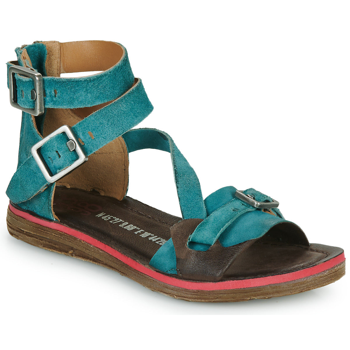 Sandali Donna Airstep / A.S.98 BUSA STRAP Blu
