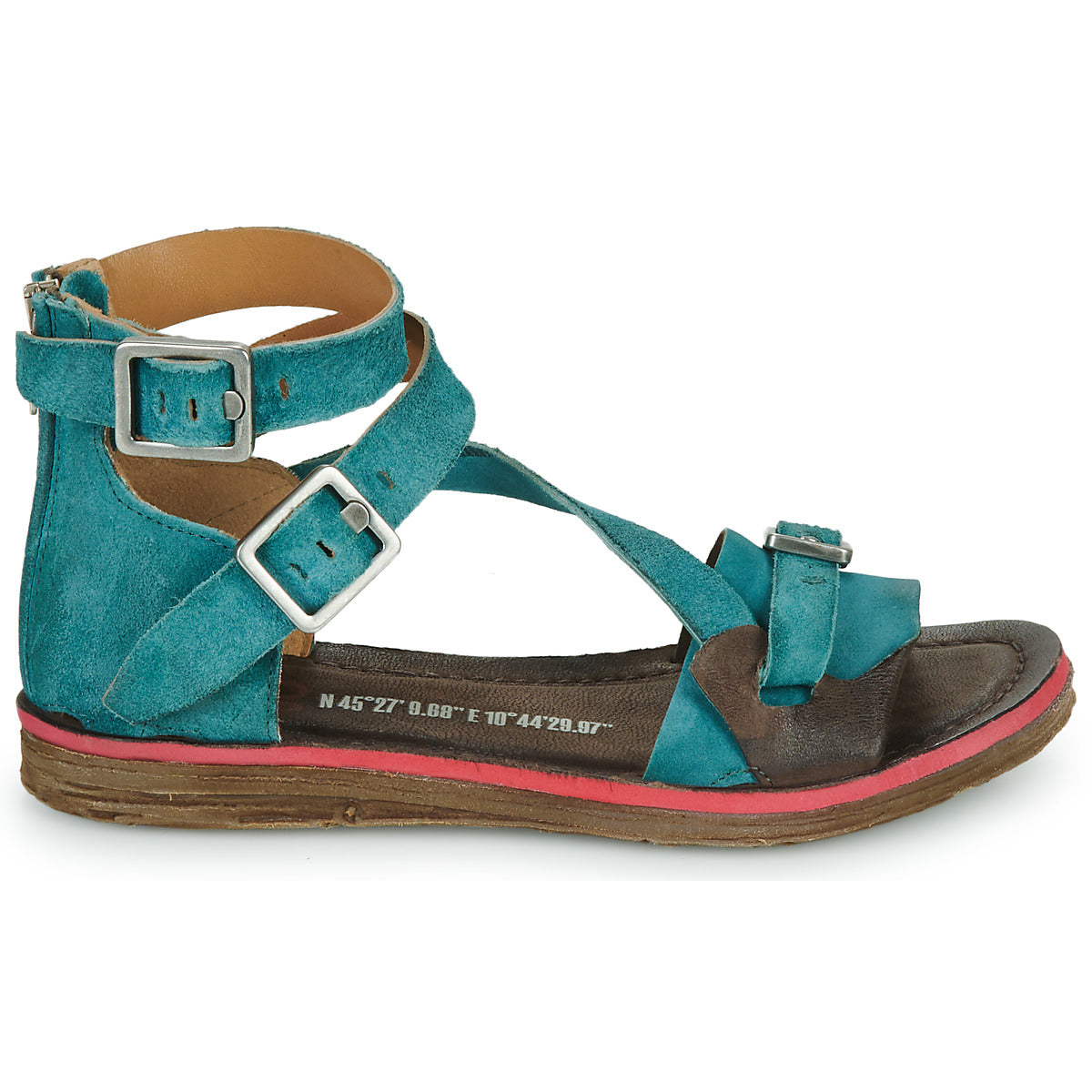 Sandali Donna Airstep / A.S.98 BUSA STRAP Blu