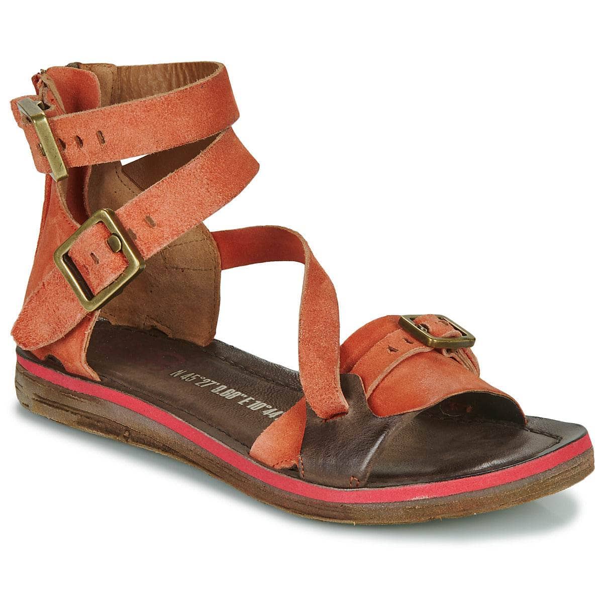 Sandali Donna Airstep / A.S.98 BUSA STRAP Arancio