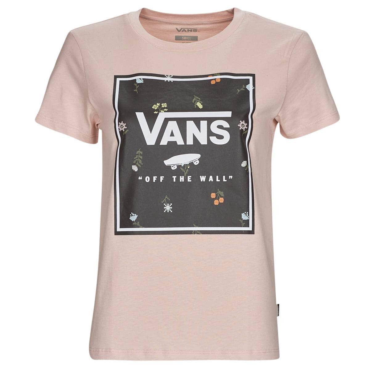 T-shirt Donna Vans MICRO DITSY BOX FILL Rosa