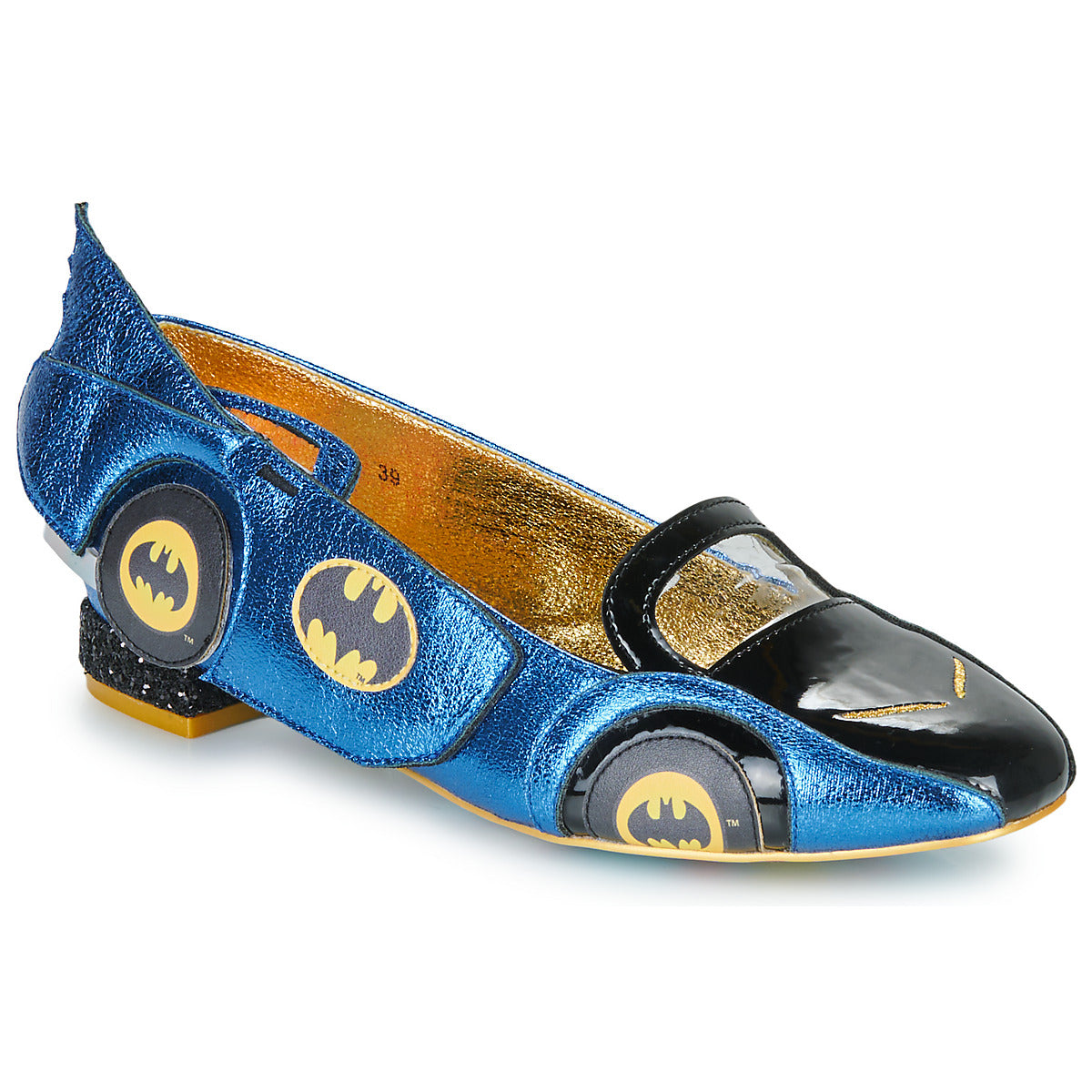 Ballerine Donna Irregular Choice BATMOBILE KICKS Blu