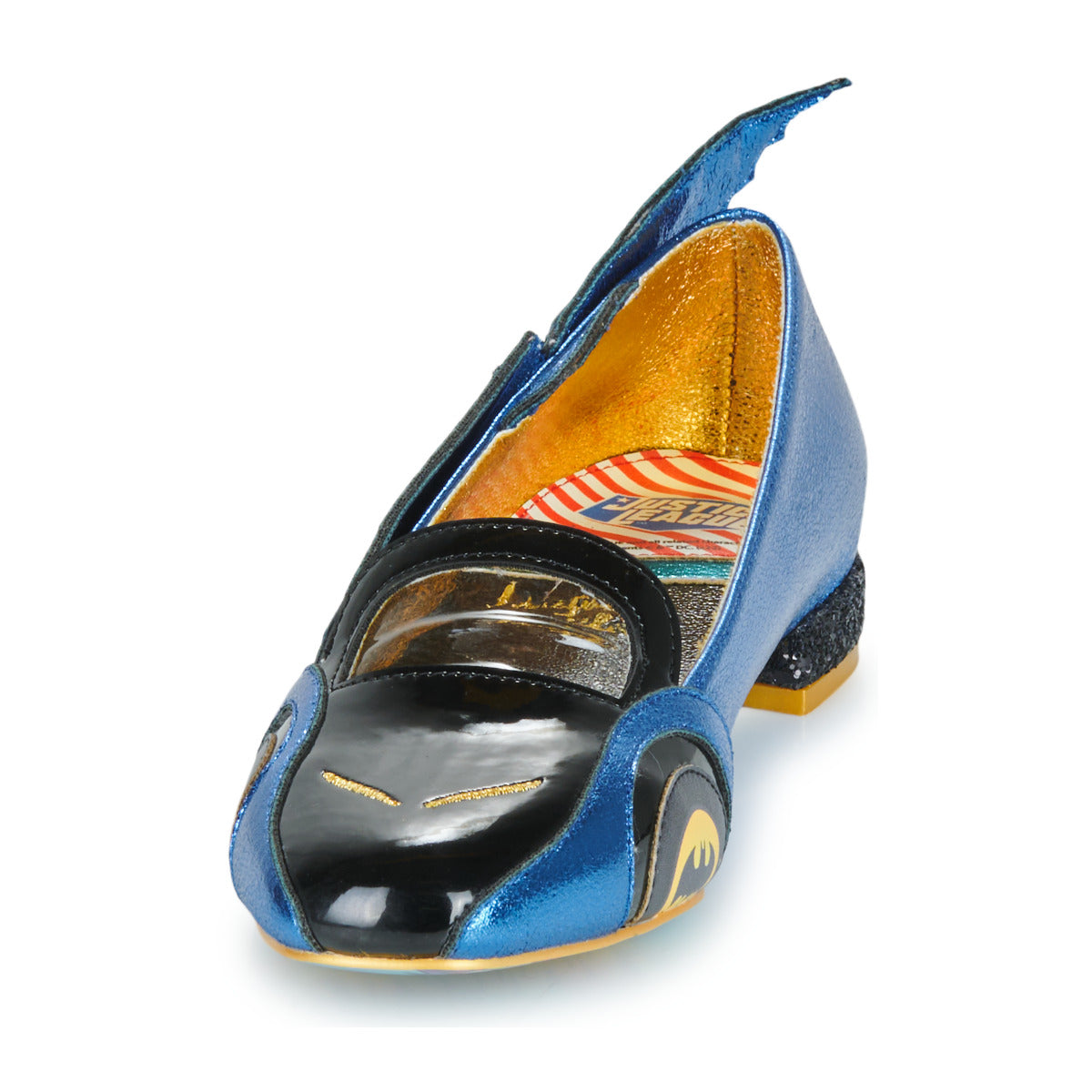 Ballerine Donna Irregular Choice BATMOBILE KICKS Blu