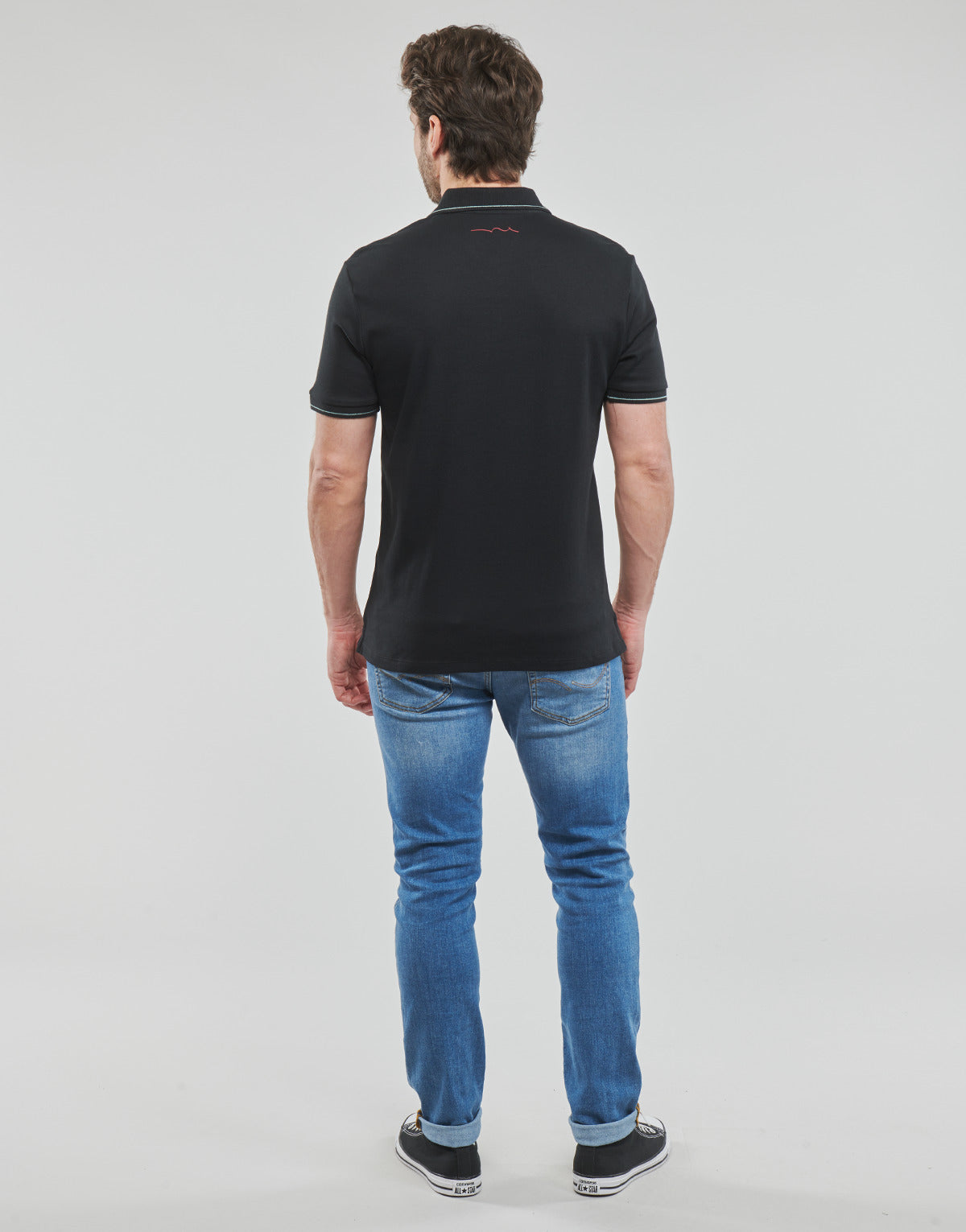 Polo Uomo Teddy Smith P-JOEY MC Nero