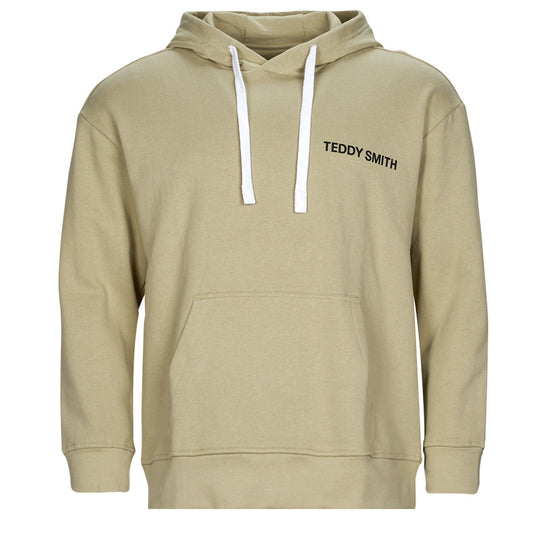 Felpa Uomo Teddy Smith S-REQUIRED HOOD Beige