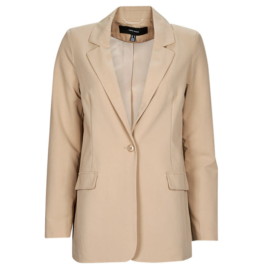 Giacca Donna Vero Moda VMZELDA L/S BLAZER NOOS Beige