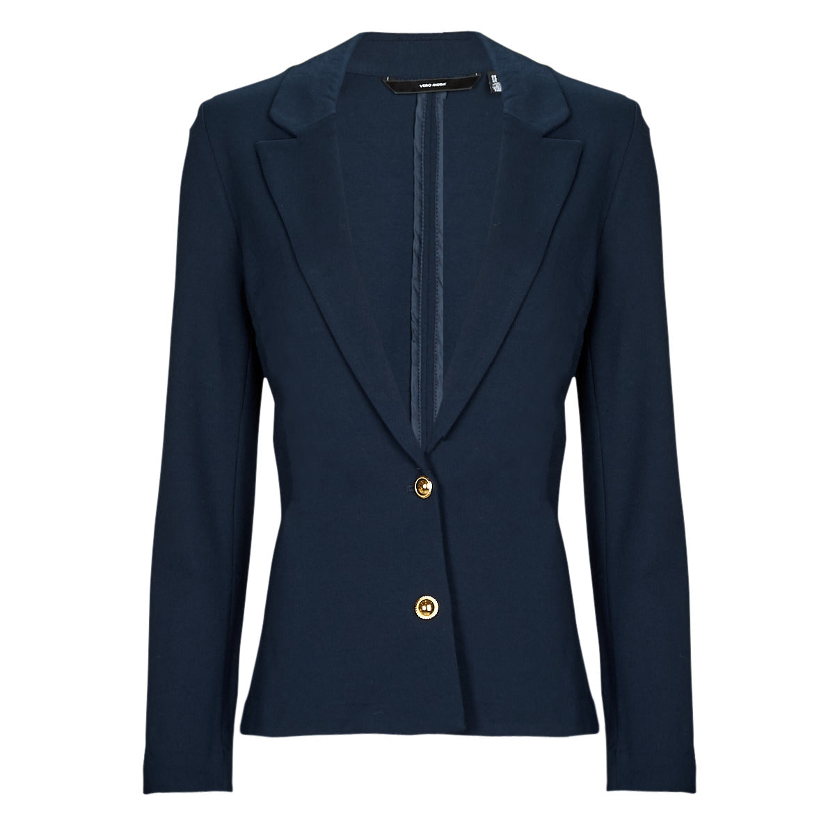 Giacca Donna Vero Moda VMEVA LS SLIM BLAZER W. GOLD BUTTON GA Marine