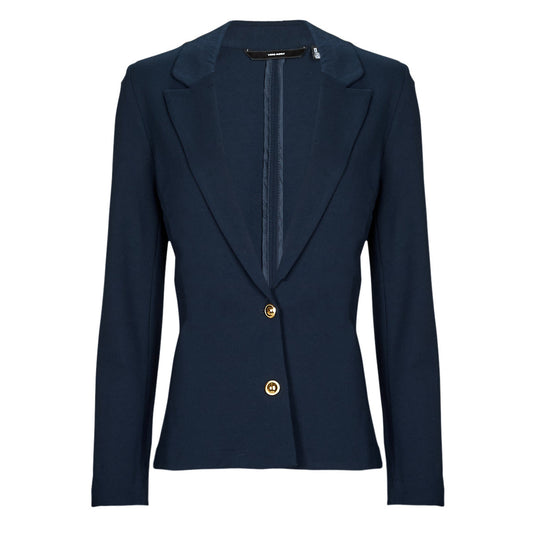 Giacca Donna Vero Moda VMEVA LS SLIM BLAZER W. GOLD BUTTON GA Marine