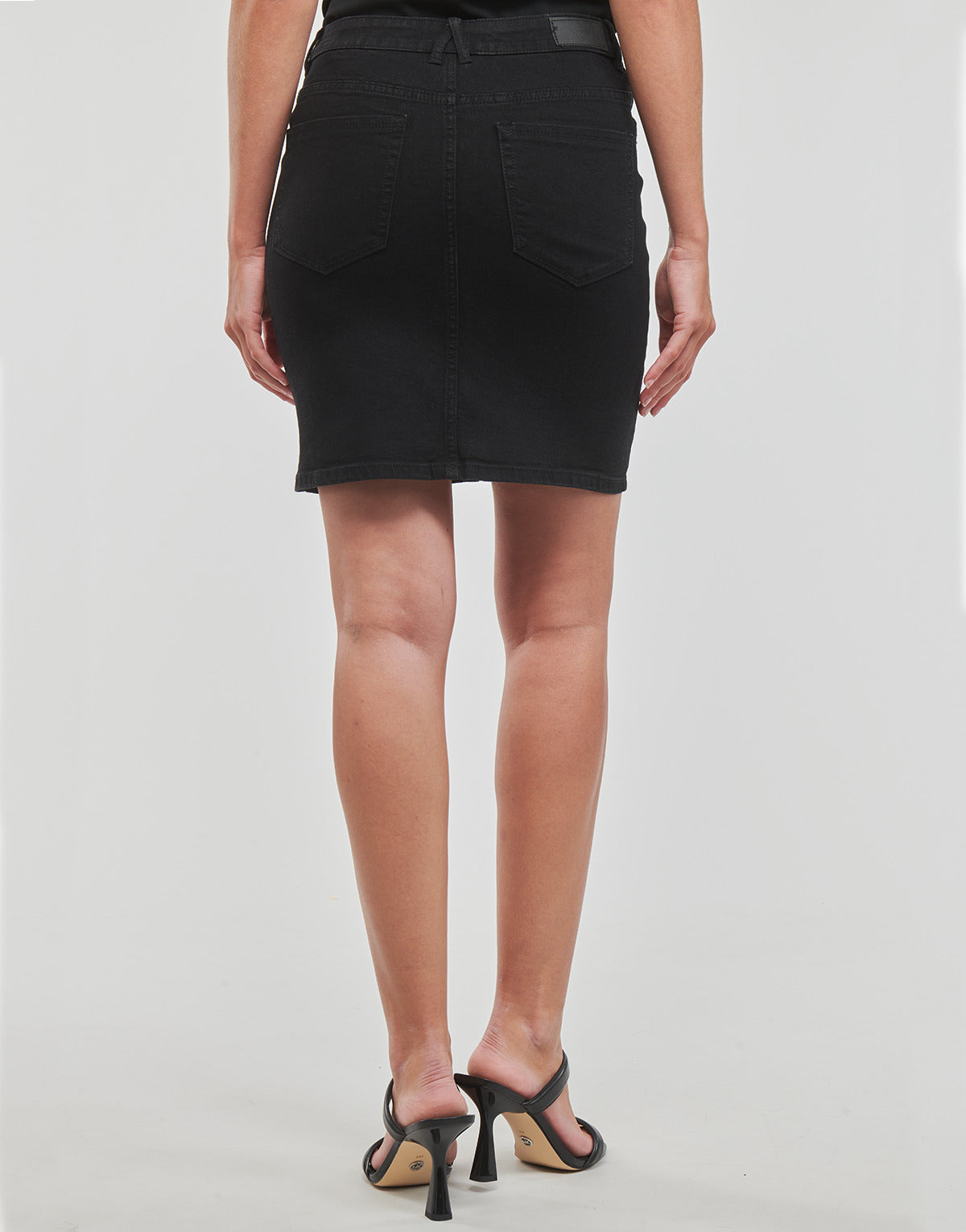 Gonna Donna Vero Moda VMLUNA HR DENIM SKIRT MIX GA Nero