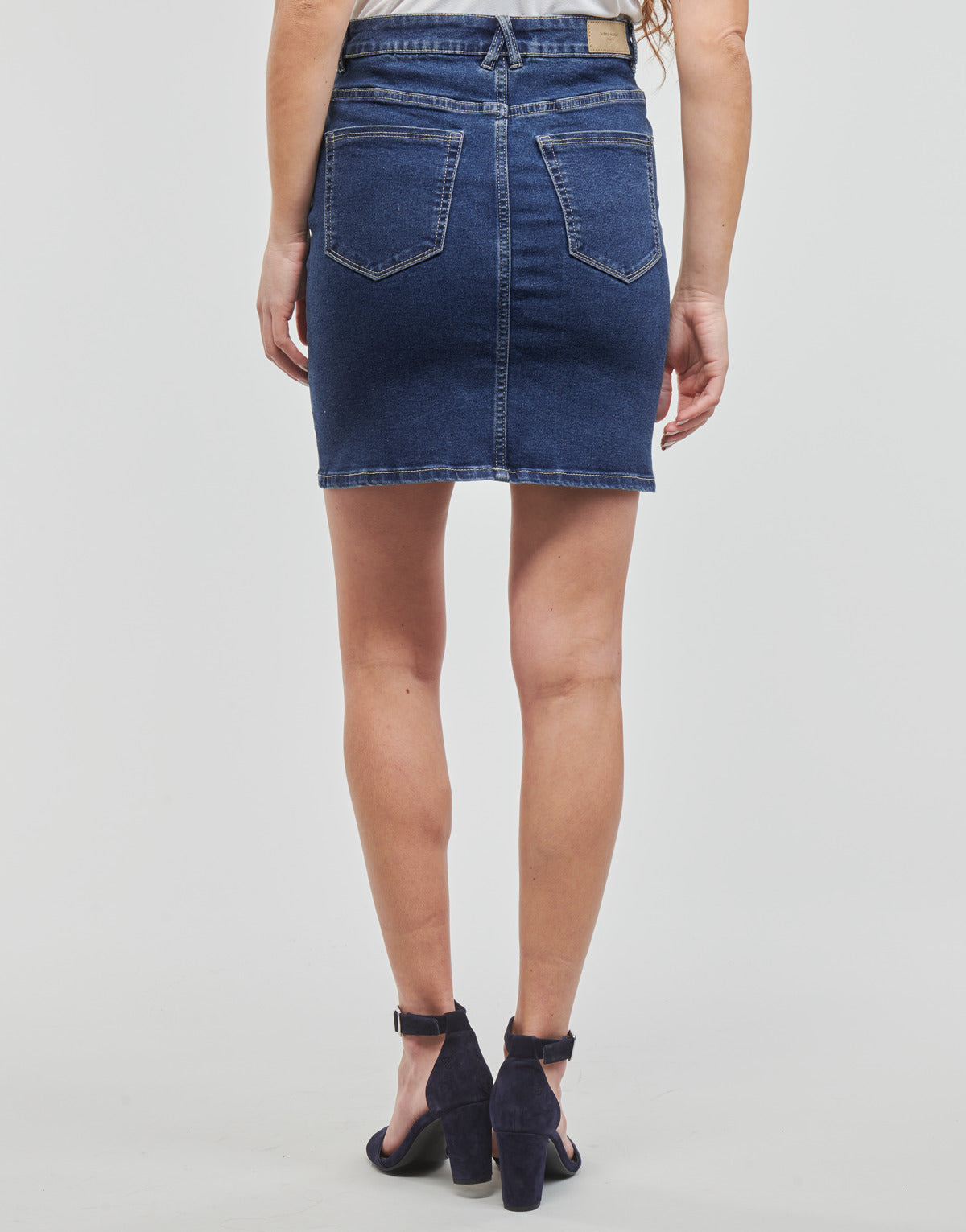 Gonna Donna Vero Moda VMLUNA HR DENIM SKIRT MIX GA Blu