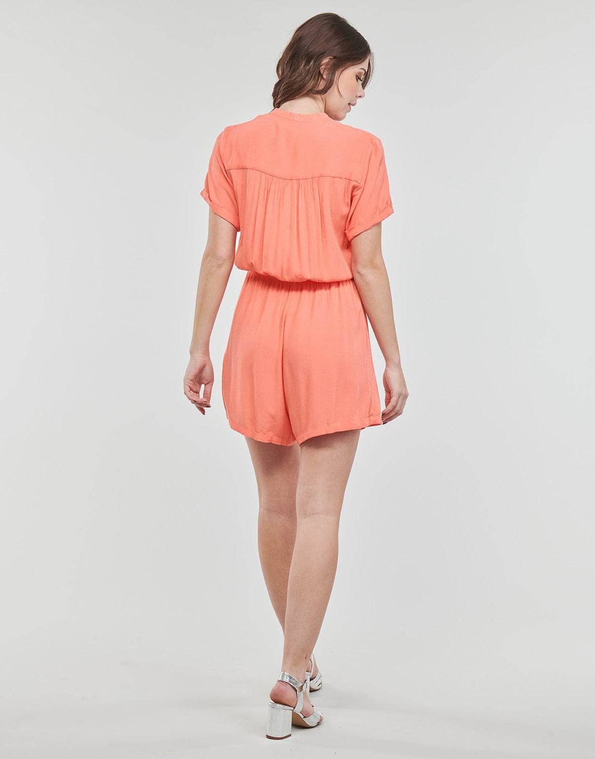 Tute / Jumpsuit Donna Vero Moda VMMENNY PLAYSUIT WVN GA Arancio