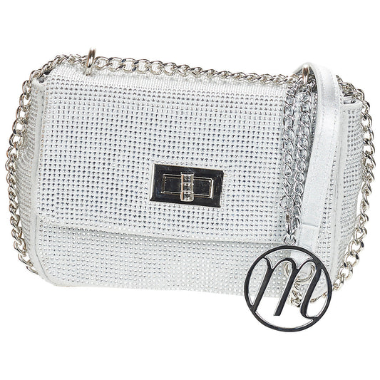 Borsa a tracolla Donna Moony Mood BIGNONE Argento