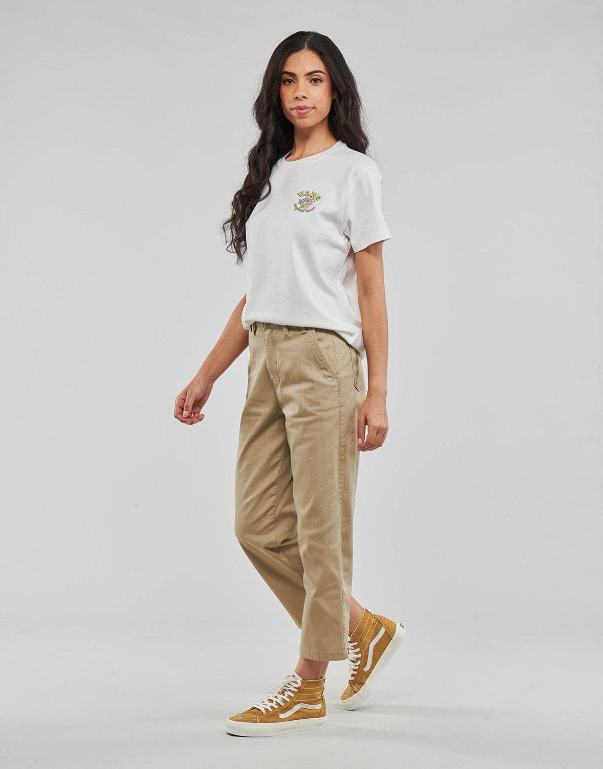 T-shirt Donna Vans PAISLEY FLY BFF Bianco