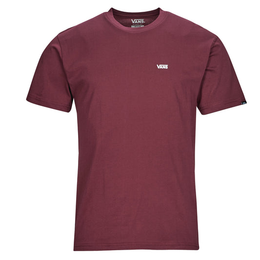 T-shirt Uomo Vans  MN LEFT CHEST LOGO TEE  Rosso