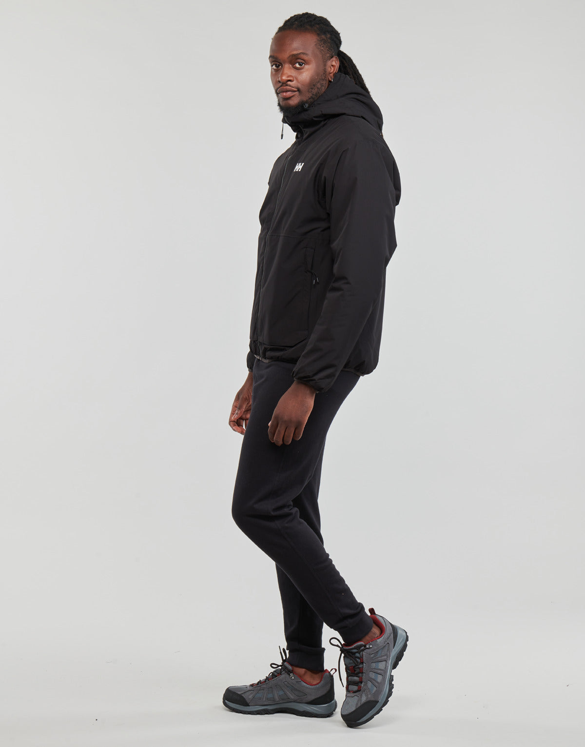 Giubbotto Uomo Helly Hansen ERVIK INS RAIN JACKET Nero