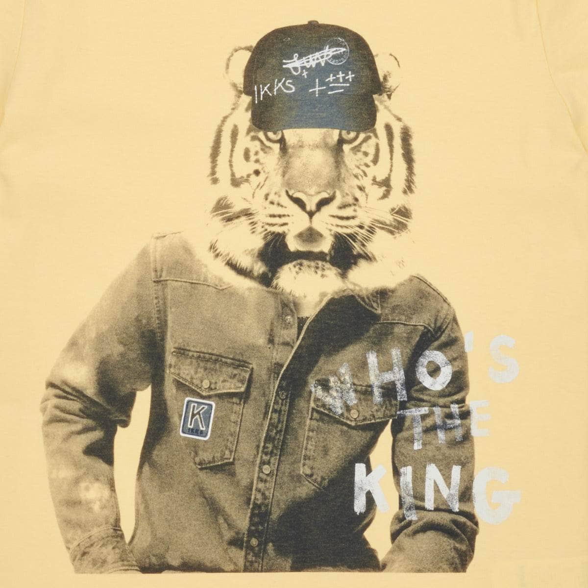 T-shirt ragazzo Ikks XW10443 Giallo