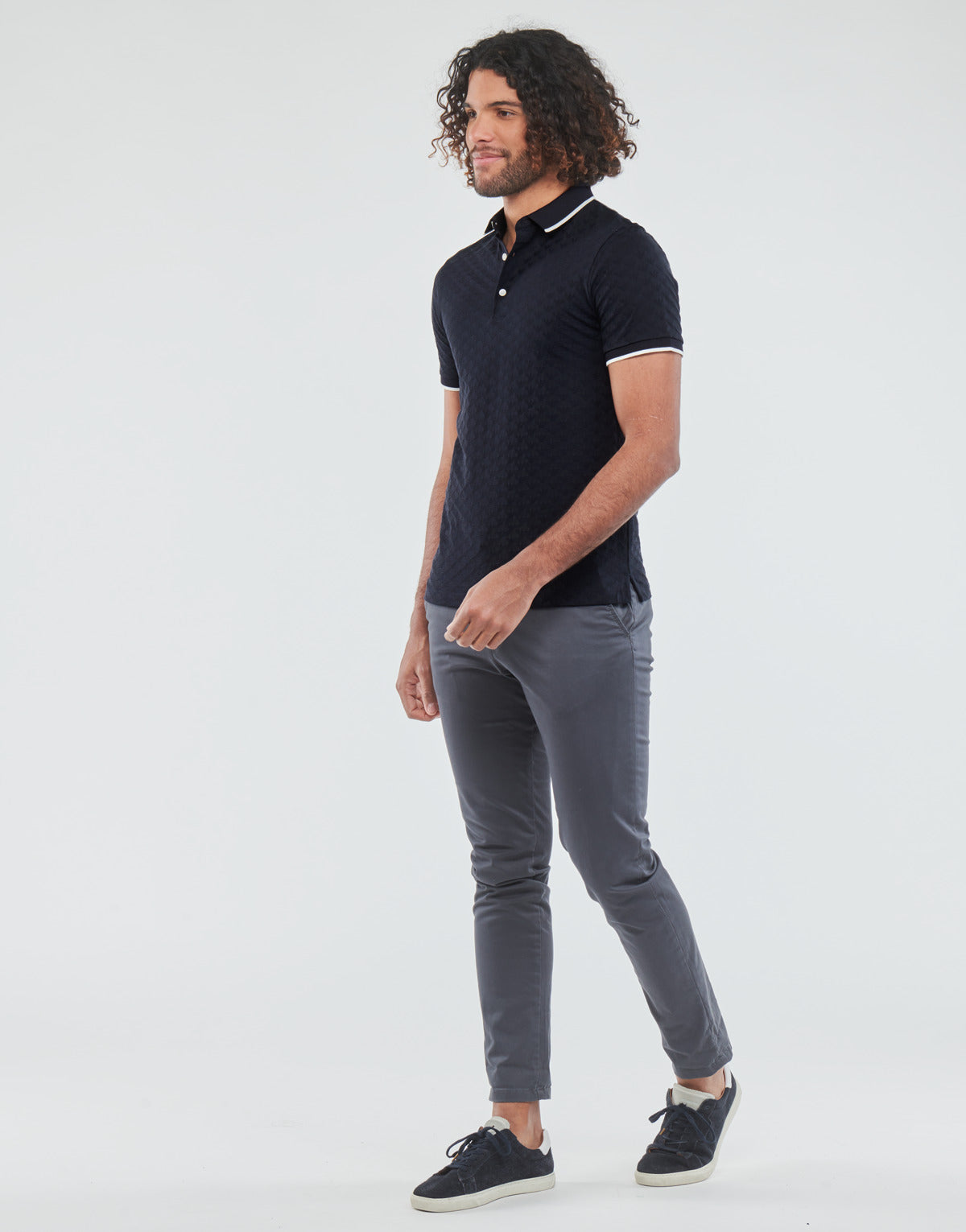 Polo Uomo Emporio Armani 8N1FP0 Marine