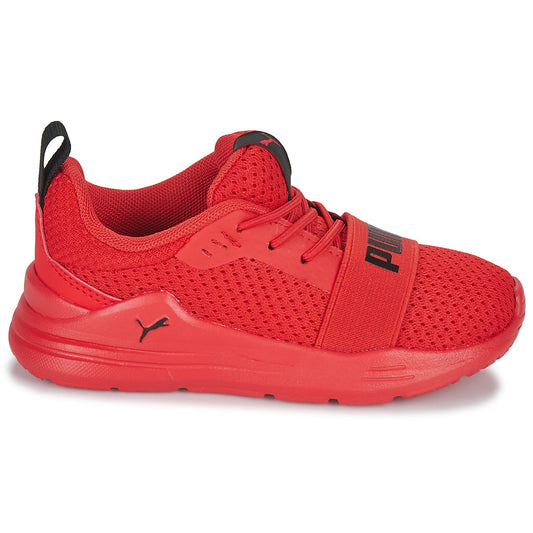 Scarpe bambini ragazzo Puma INF WIRED RUN Rosso