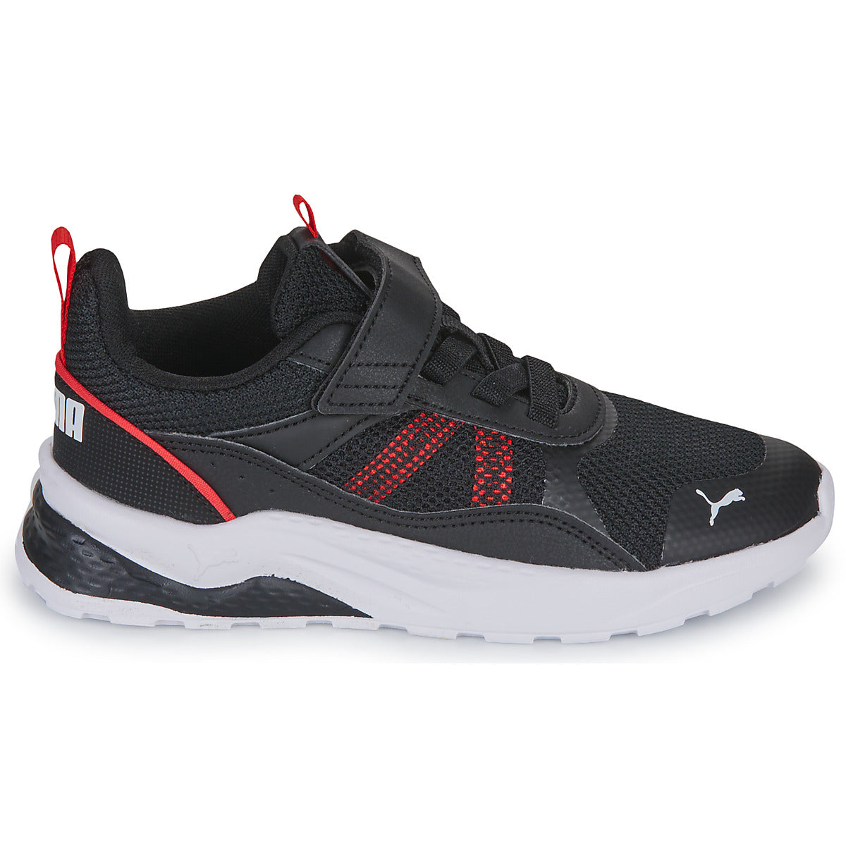 Scarpe bambini ragazzo Puma PS ANZARUN 2 AC + Nero