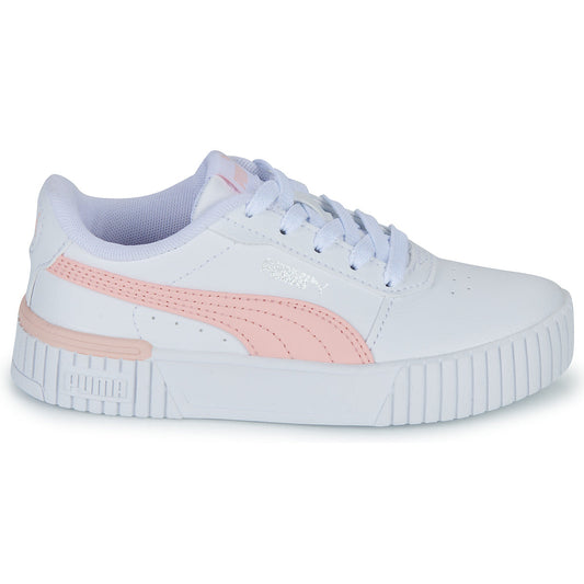 Scarpe bambini ragazza Puma PS CARINA 20 Bianco
