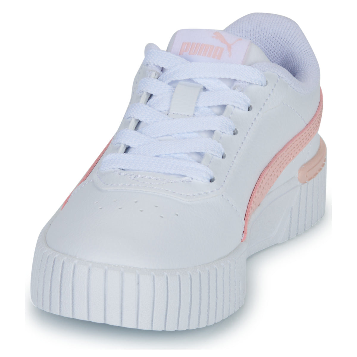 Scarpe bambini ragazza Puma PS CARINA 20 Bianco
