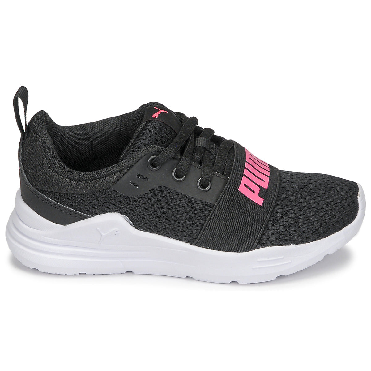 Scarpe bambini ragazzo Puma  PS PUMA WIRED RUN V  Nero