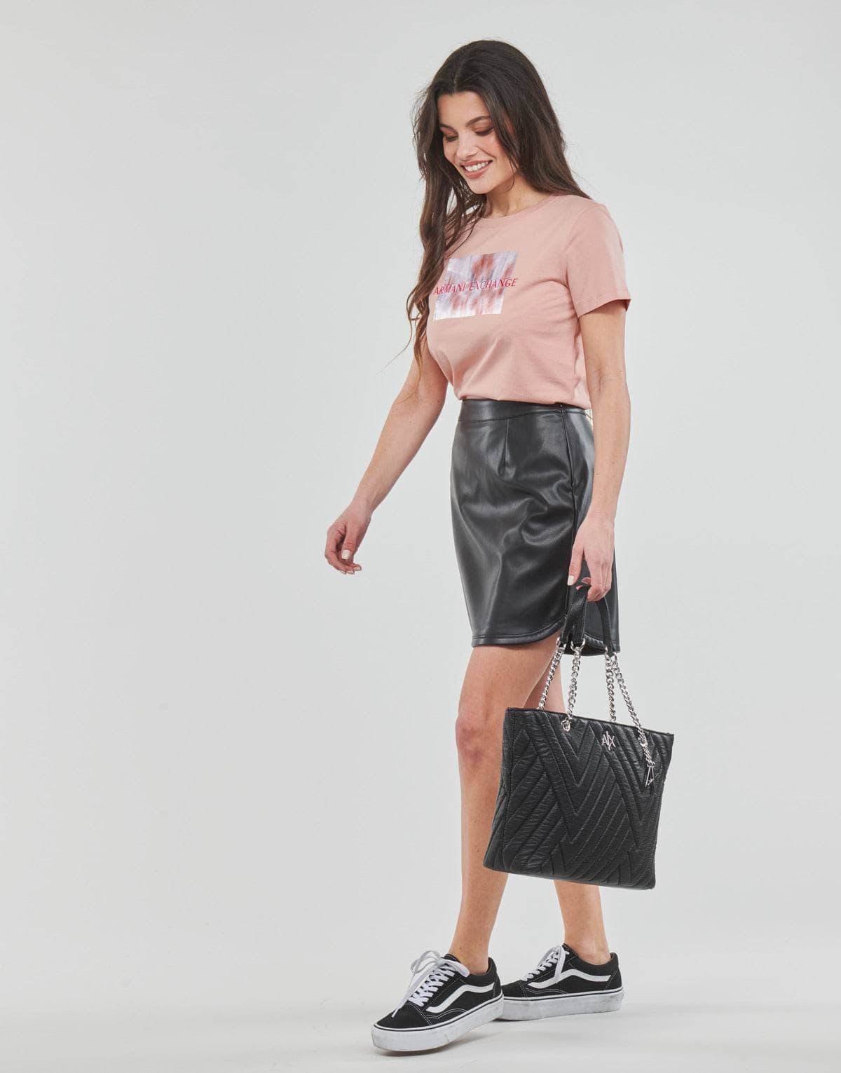 T-shirt Donna Armani Exchange 3RYTEL Rosa