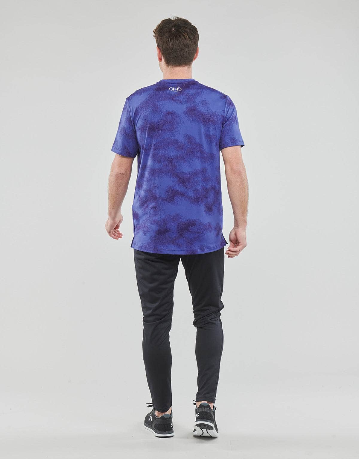 T-shirt Uomo Under Armour Rush Energy Print SS Marine