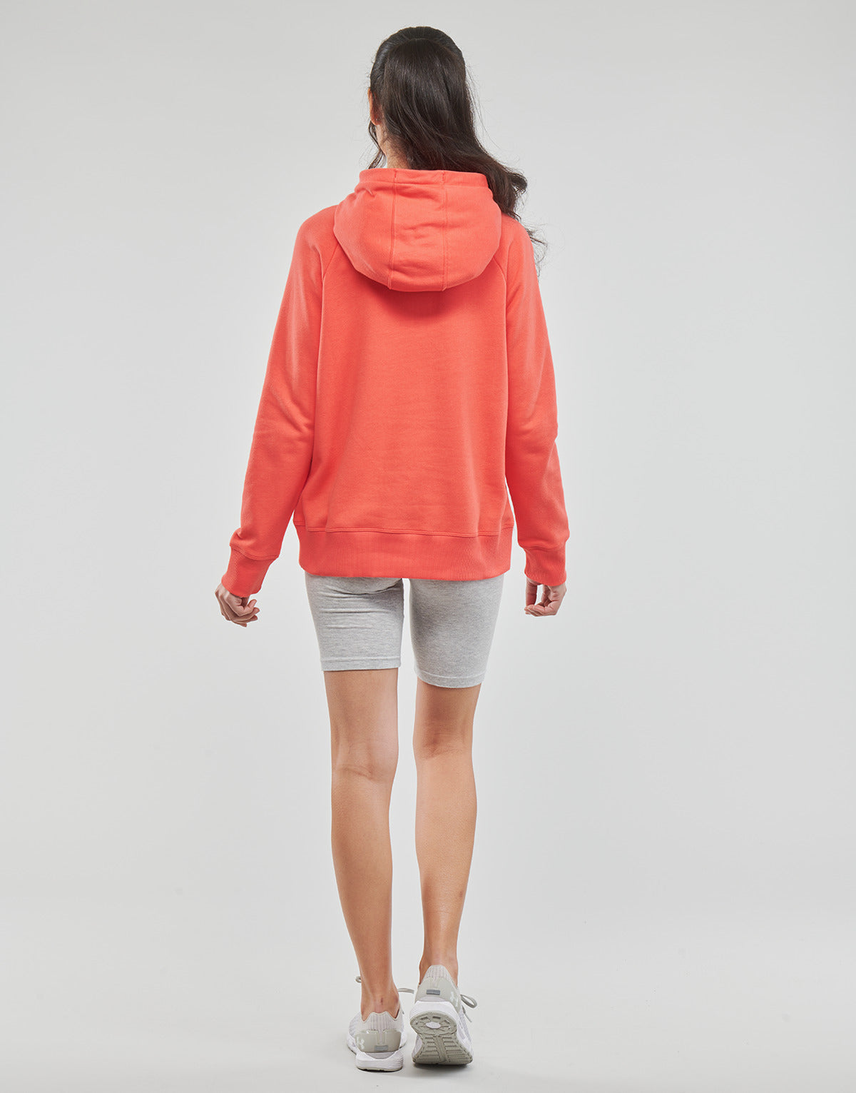 Felpa Donna Under Armour Rival Fleece HB Hoodie Rosso