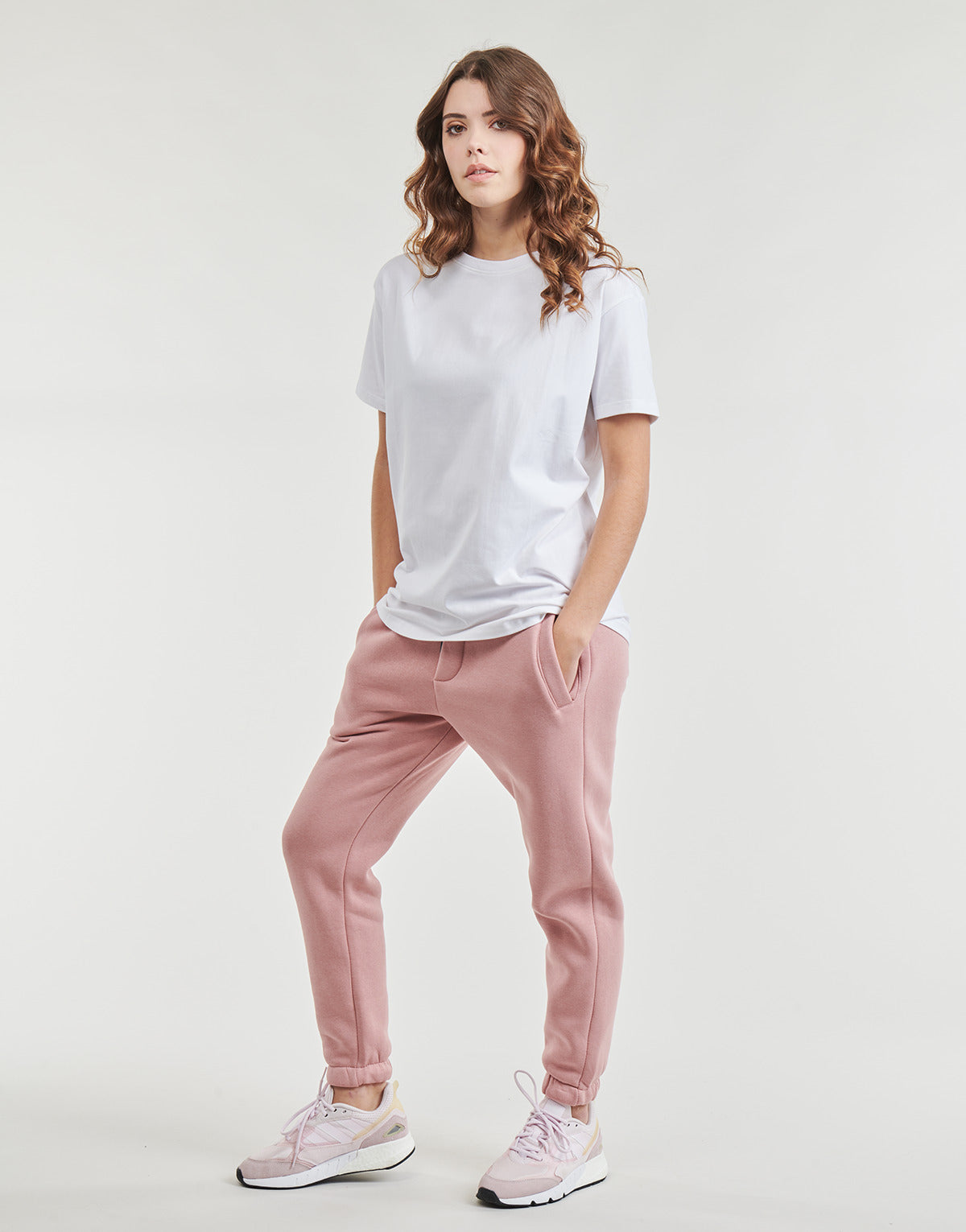 Pantaloni Sportivi Donna Moony Mood JOGGING-PINK Rosa