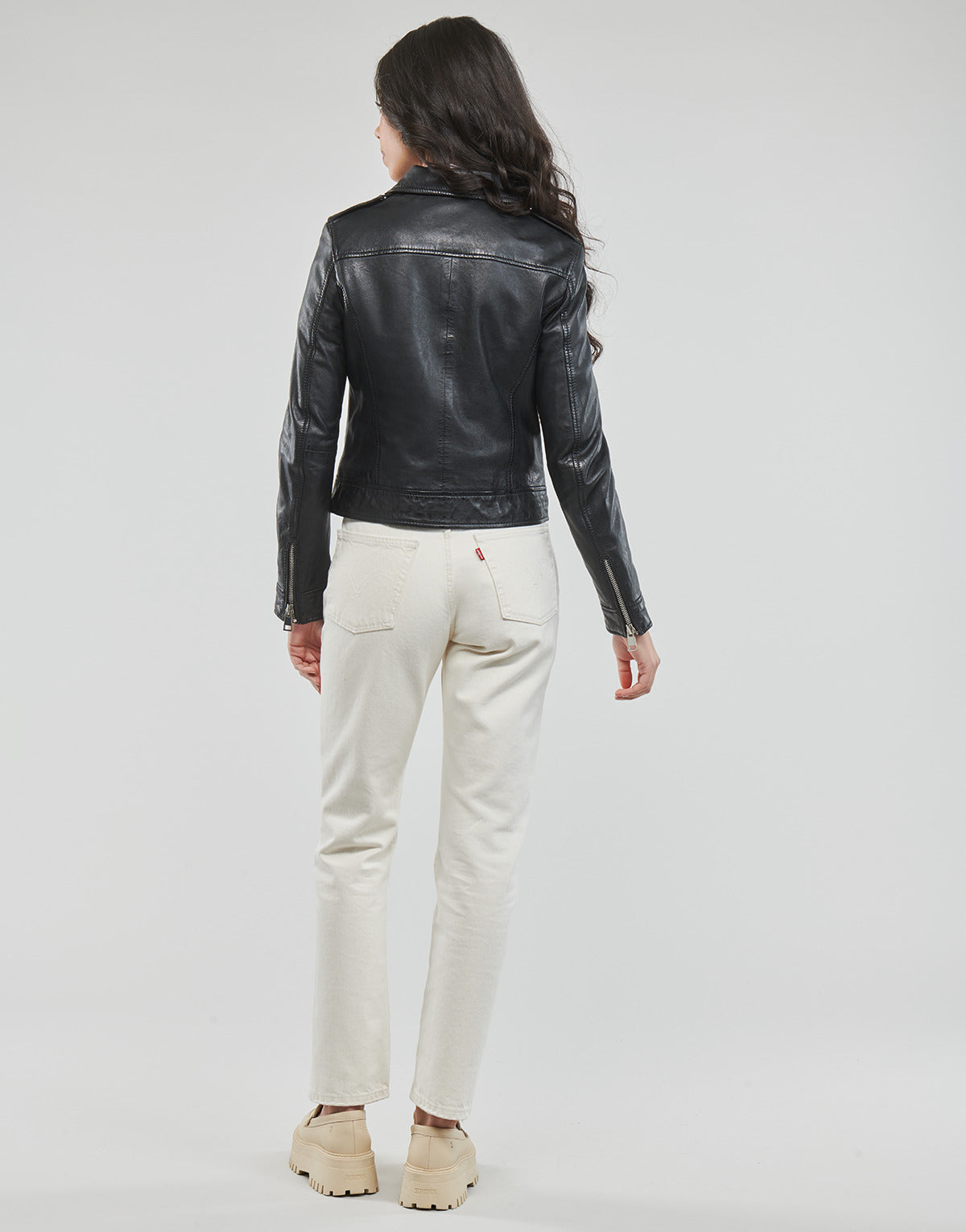 Giacca in pelle Donna Oakwood JADE 6 Nero