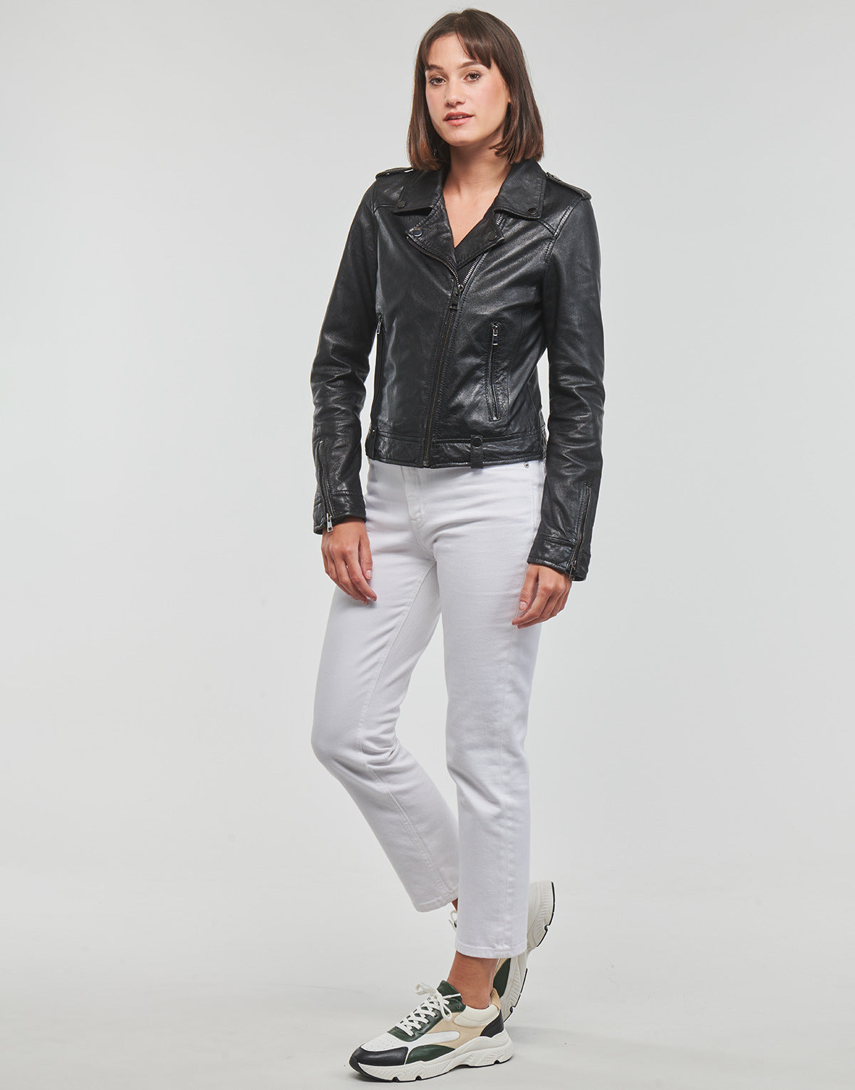 Giacca in pelle Donna Oakwood PRINCESS 6 Nero