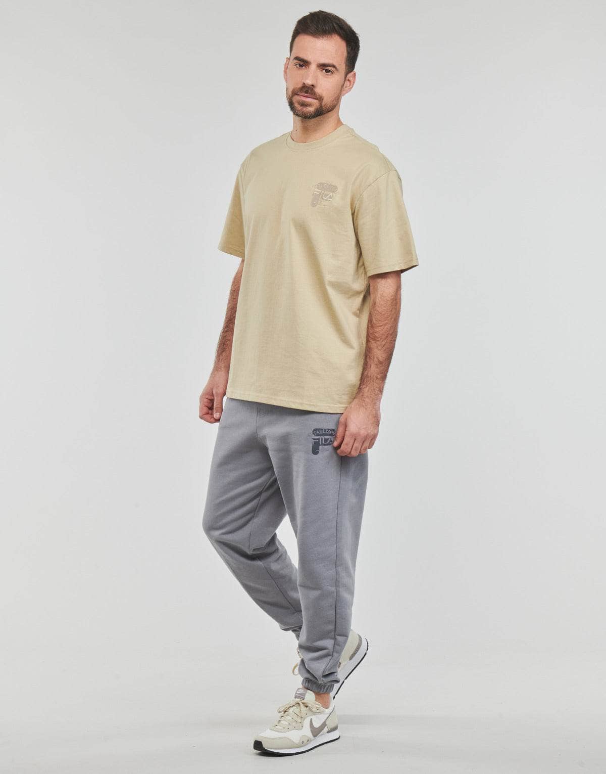 T-shirt Uomo Fila BROVO OVERSIZED TEE Beige