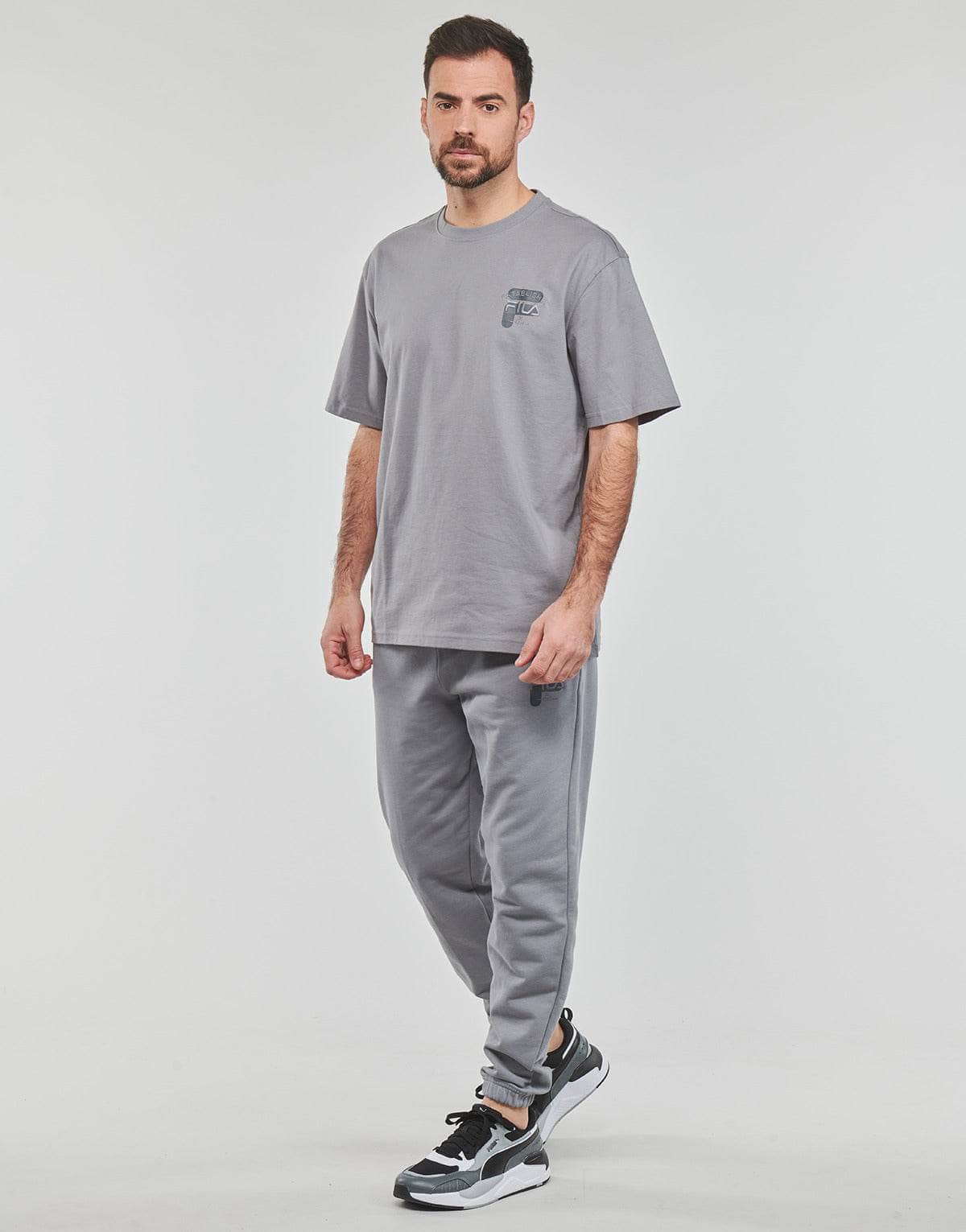 T-shirt Uomo Fila BROVO OVERSIZED TEE Grigio
