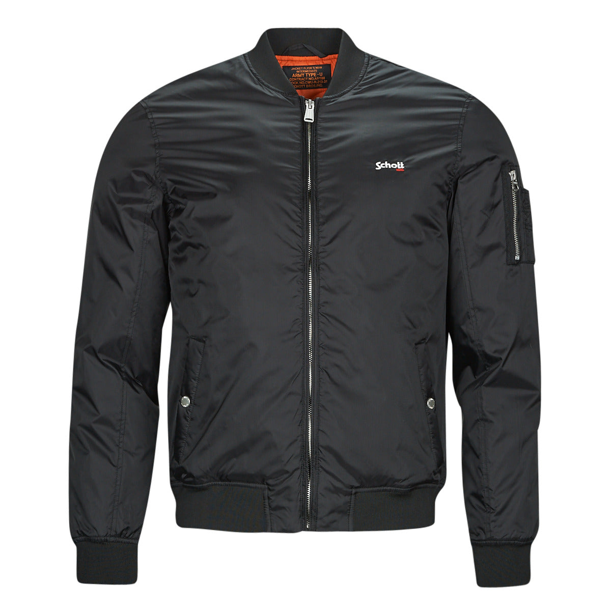 Giubbotto Uomo Schott  INDIANA  Nero