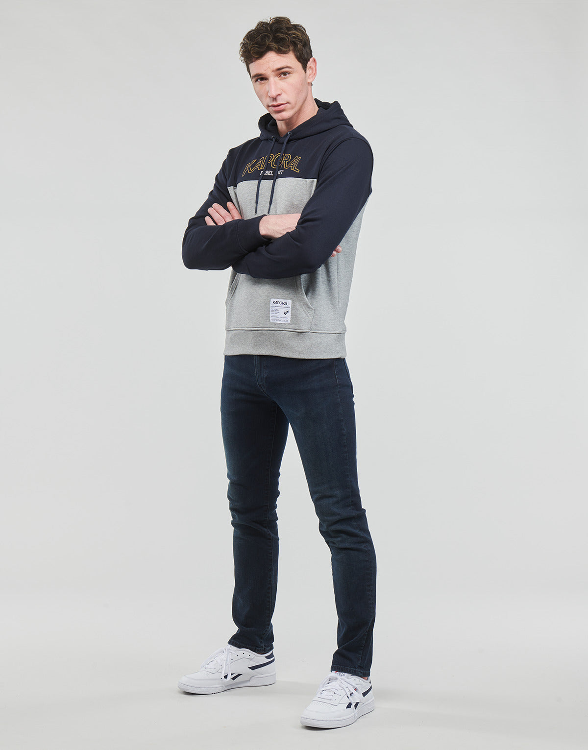 Felpa Uomo Kaporal SHARK SPORT Multicolore