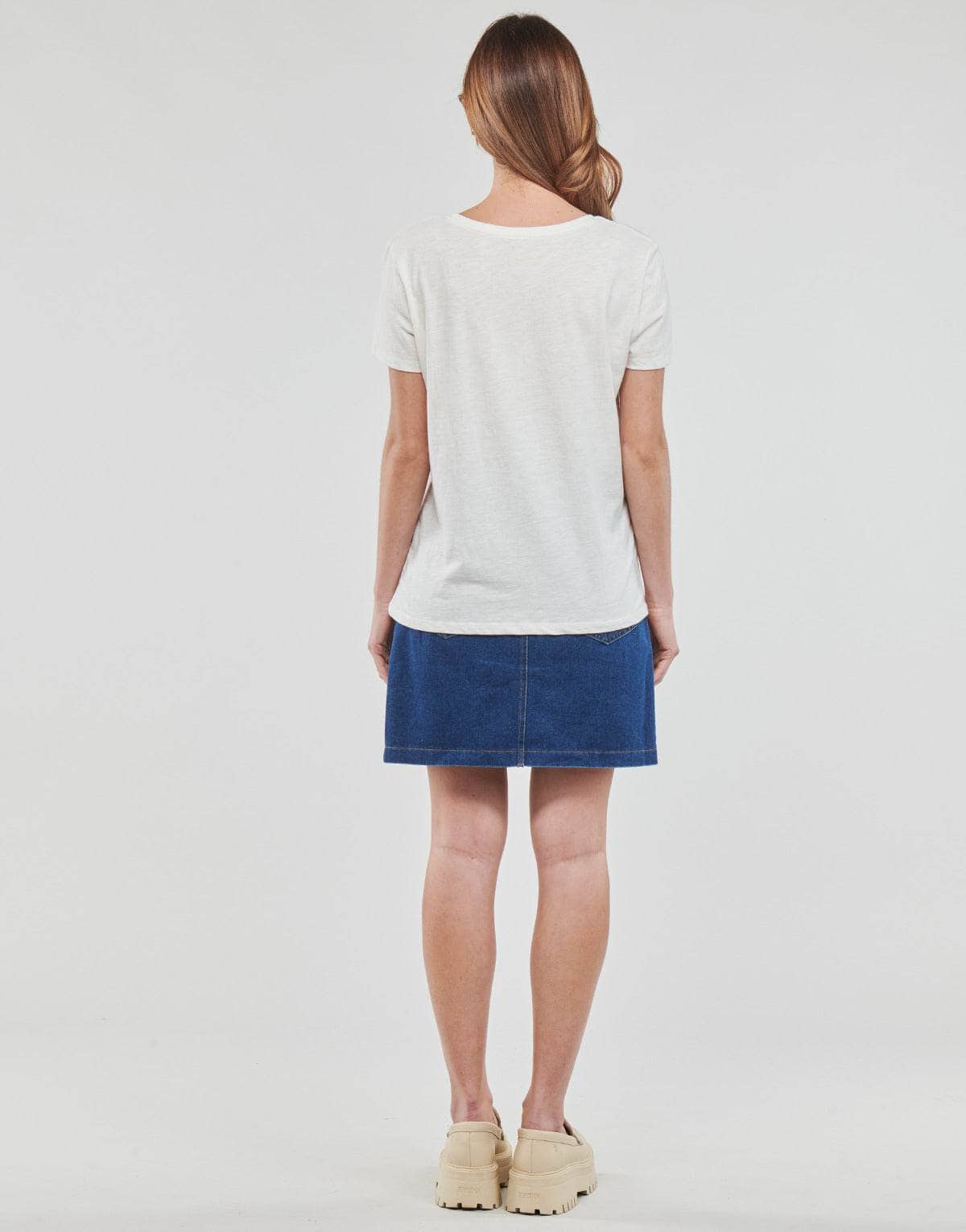 T-shirt Donna Kaporal JEMA ESSENTIEL Bianco
