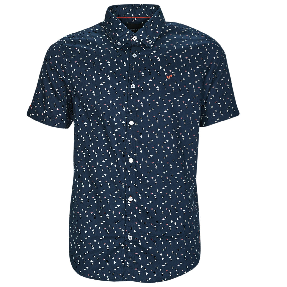 Camicia a maniche corte Uomo Kaporal  METZ ESSENTIEL  Marine