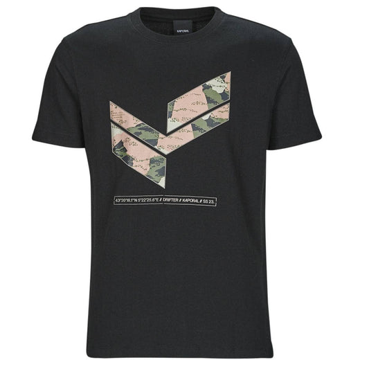 T-shirt Uomo Kaporal CLAY EXODE 2 Nero