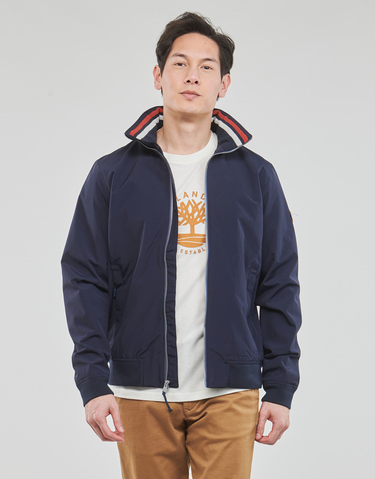 Giubbotto Uomo Timberland Mount Lafayette Bomber Jacket Marine