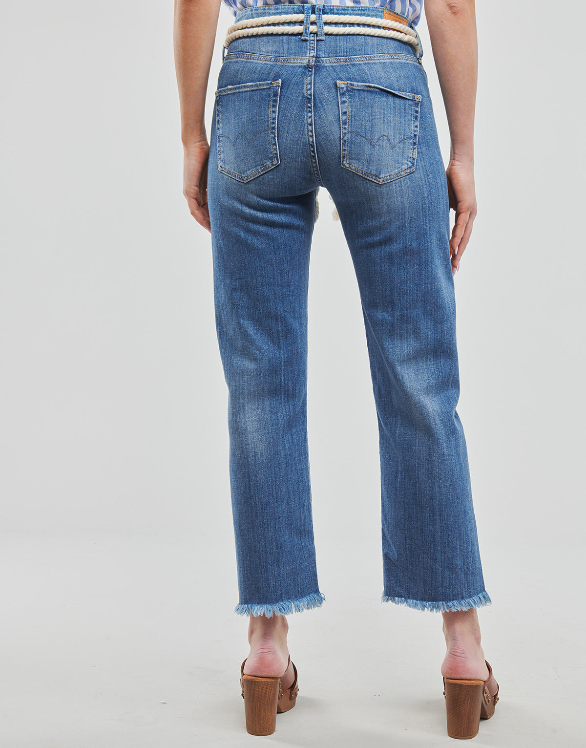 Jeans Donna Le Temps des Cerises PRICILIA Blu