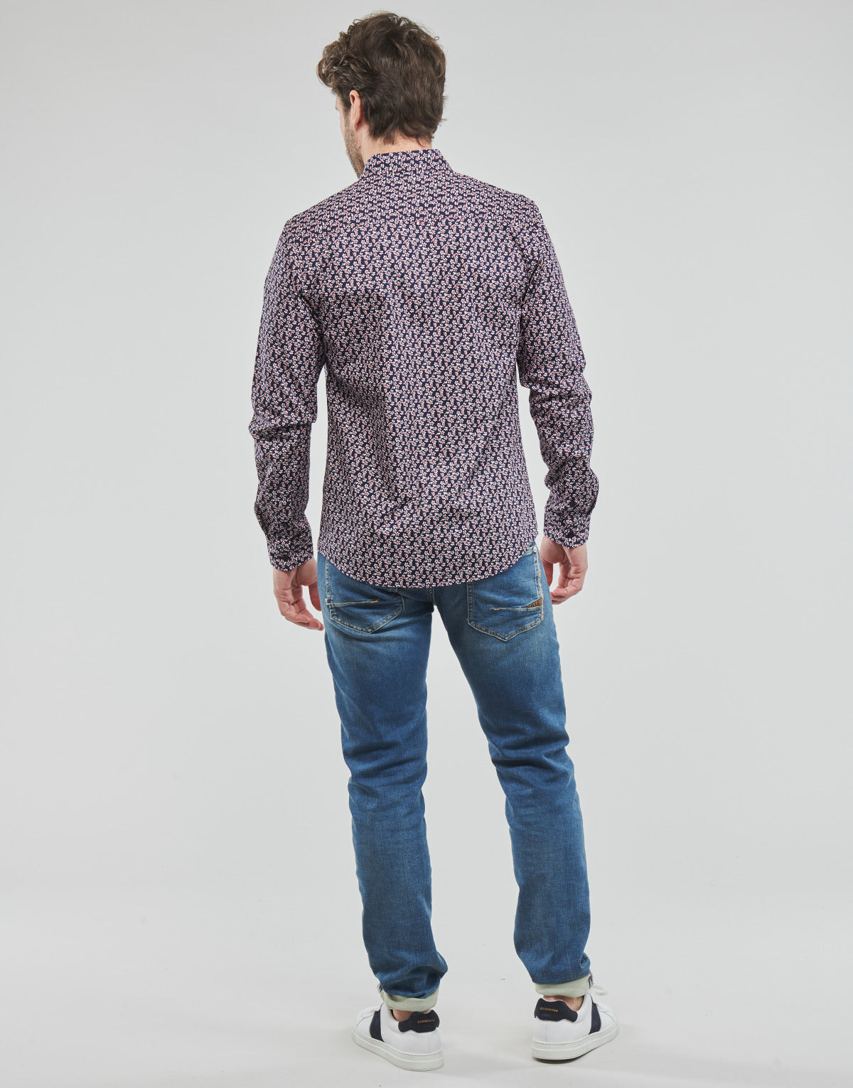 Camicia a maniche lunghe Uomo Le Temps des Cerises FLOY Multicolore