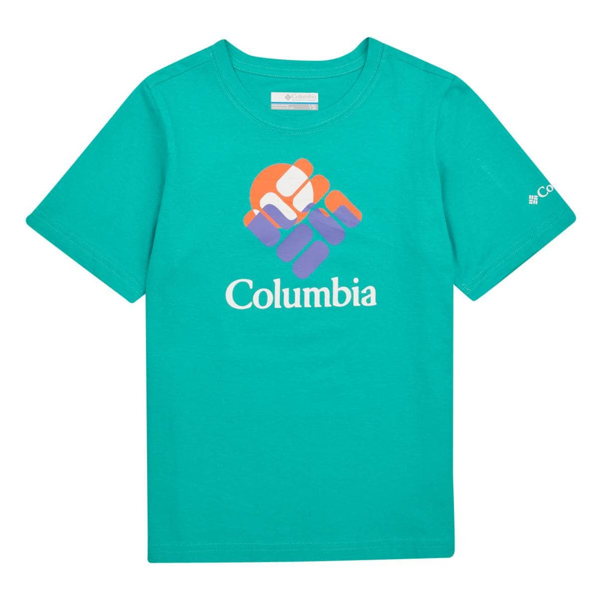 T-shirt ragazza Columbia Valley Creek Short Sleeve Graphic Shirt Blu